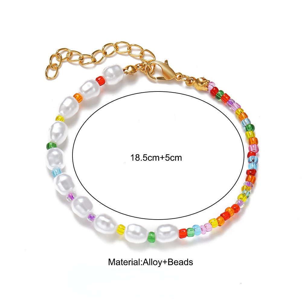 Wholesale Bohemian Colorful Beaded Bracelet